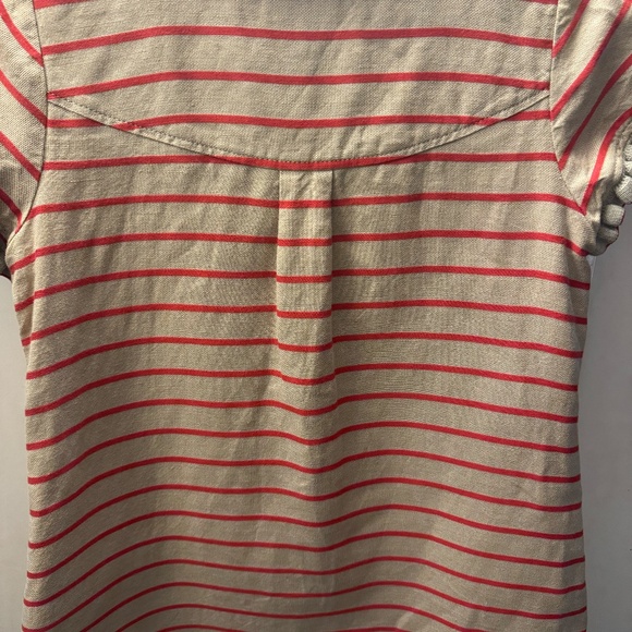 Burberry London Dress | Linen Short Sleeve Dress Perfect for Fall |Ruffle Detail - Picture 11 of 15